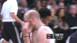 Here's Jason Collins Checking Into An NBA Game, And History